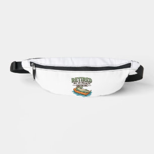 Retired Not My Problem Alligator Vacation Shirt_1 Bum Bags