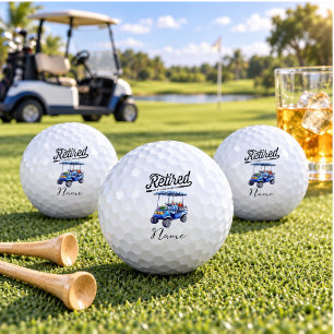 Retired  Not My Problem Anymore for golfer Golf Ba Balls