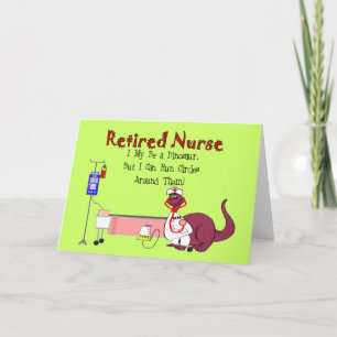 Retired Nurse Gifts Card