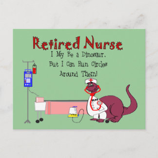 Retired Nurse Gifts Postcard