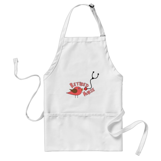 Retired Nurse Gifts Standard Apron (Front)