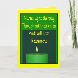 Retired Nurse Greeting Card