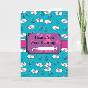 Retired Nurse Greeting Card #15