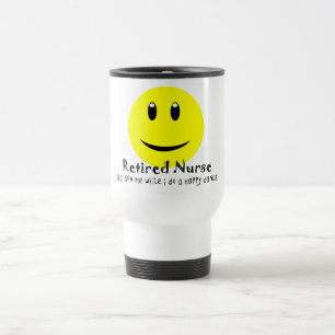 Retired Nurse HAPPY DANCE Travel Mug