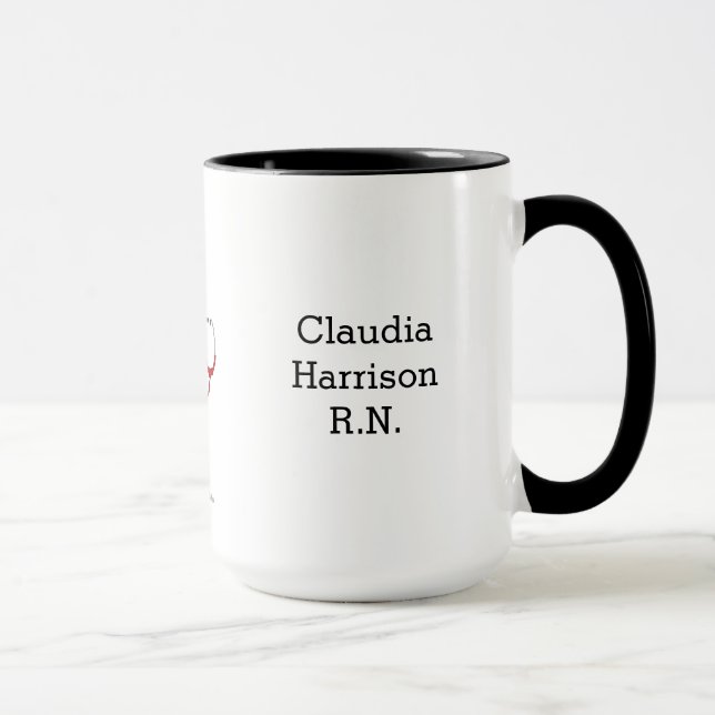 Retired Nurse Mug (Right)