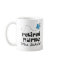 Retired Nurse personalised gift