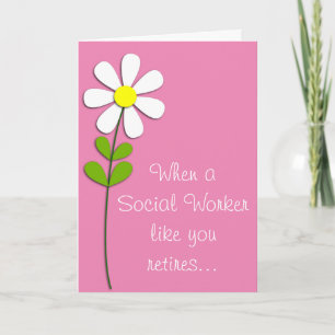 Retired Nurse Pink Card