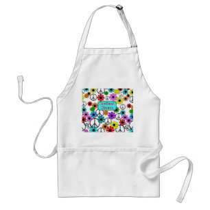 Retired Nurse Retro Design Apron