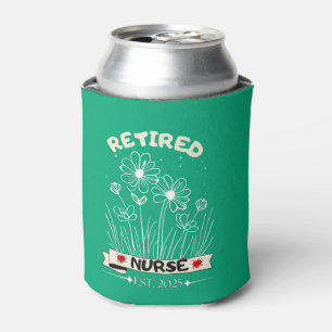 Retired Nurse RN EST. 2025 Nursing Retirement  Can Cooler