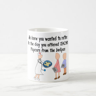 Retired Nurse Story Art Gifts Coffee Mug