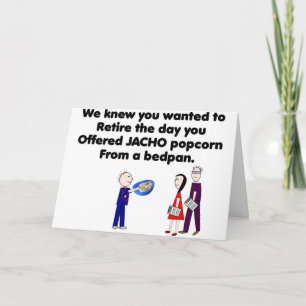 Retired Nurse Story Art JACHO 2 Card