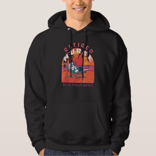 Retired Nurse  Vintage Retirement Hoodie