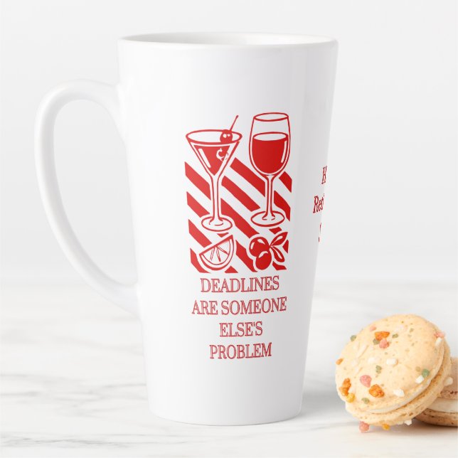 Retired Office Manager Mug – Funny Retirement Gift (In Situ)