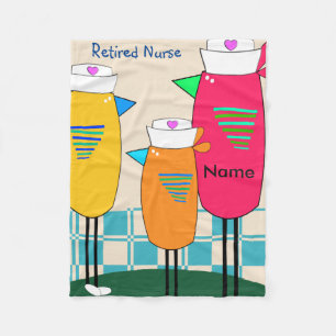 Retired Office Nurse Blanket NAME ADD