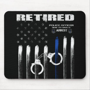 Retired Officer Mousepad