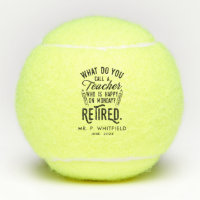 Retired PE Teacher Retirement Party Personalised