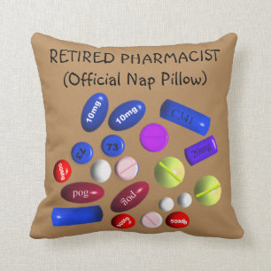 Retired Pharmacist Official Nap Pillow 5