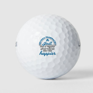 Retired Pharmacist Pharmacy Retirement Way Happier Golf Balls