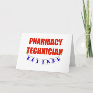 RETIRED PHARMACY TECHNICIAN CARD