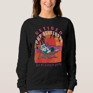 Retired Php Developer Vintage Retirement Sweatshirt