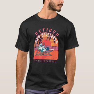 Retired Php Developer  Vintage Retirement T-Shirt