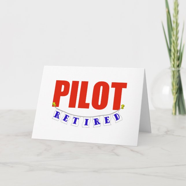 RETIRED PILOT CARD (Front)