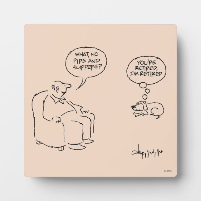 Retired Plaque (Front)