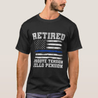 Retired Policeman Funny Sheriff Retirement Gift Po