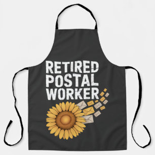 Retired Postal Worker Apron