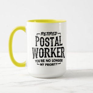 Retired Postal Worker Coworker Leaving Party Mug
