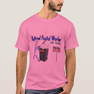 Retired Postal Worker Last Delivery T-Shirt