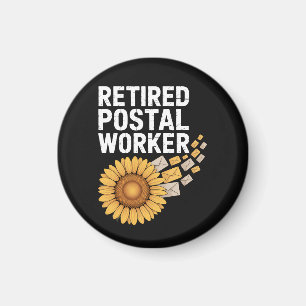 Retired Postal Worker Magnet