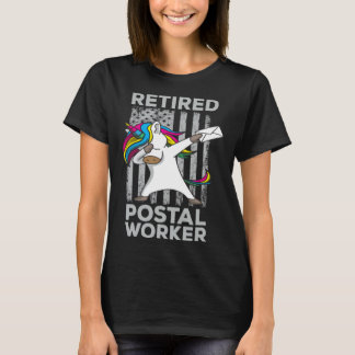 Retired Postal Worker Pride Mailman Retirement T-Shirt