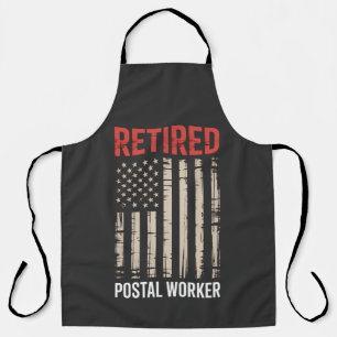 Retired Postal Worker Retirement Apron