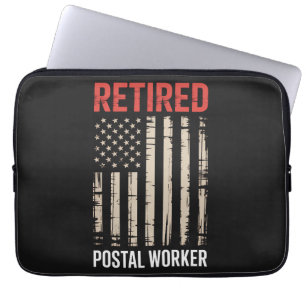 Retired Postal Worker Retirement Laptop Sleeve