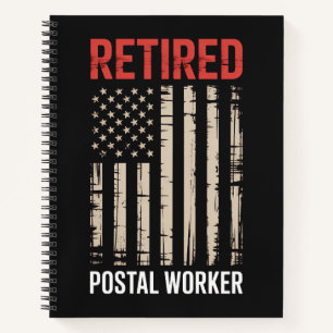 Retired Postal Worker Retirement Notebook