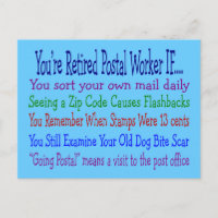 Retired Postal Worker Sayings T-Shirts & Gifts