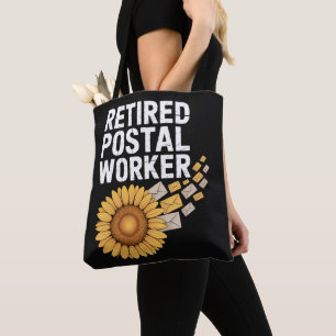 Retired Postal Worker Tote Bag