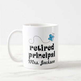 Retired Principal personalised gift Coffee Mug