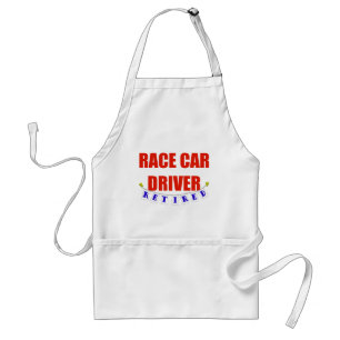 RETIRED RACE CAR DRIVER STANDARD APRON