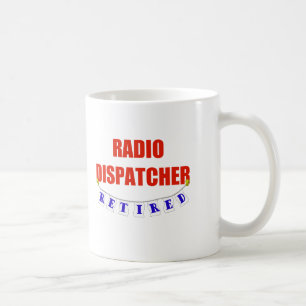 RETIRED RADIO DISPATCHER COFFEE MUG