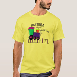 Retired Railroad Worker Gifts T-Shirt
