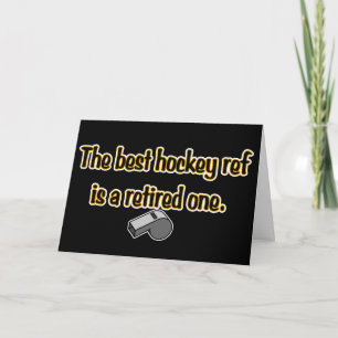 Retired Ref Greeting Card