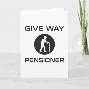 Retired Retire Grandpa Retirement Funny Gift Idea Card