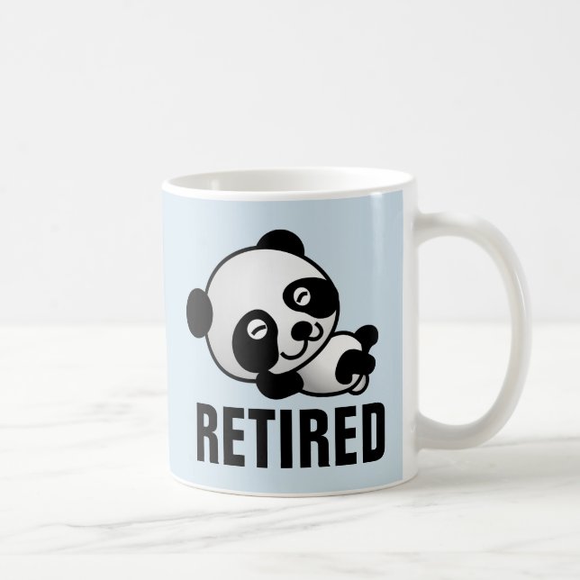 RETIRED RETIREMENT COFFEE MUGS (Right)