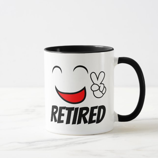 RETIRED RETIREMENT COFFEE MUGS (Right)