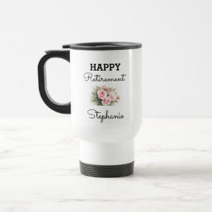 Retired Retirement Party Gifts For Women Nurse Mum Travel Mug