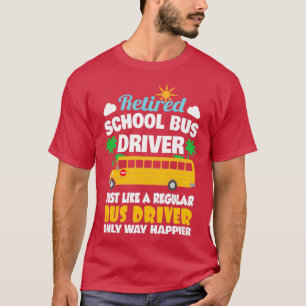 Retired School Bus Driver Classic TShirt