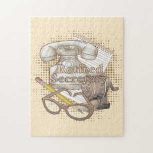Retired Secretary Jigsaw Puzzle