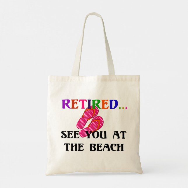 Retired - See You at the Beach Tote Bag (Back)